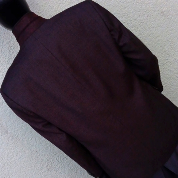 GIANNI VALENTE MEN'S PURE WOOLMARK WOOL (3) BUTTON BLAZER (INDIA) - Picture 11 of 17